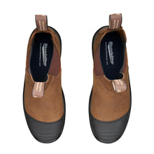 Load image into Gallery viewer, Blundstone 169 Work &amp; Safety Rubber Toe Cap Crazy Horse Brown
