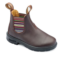 Load image into Gallery viewer, Blundstone 1413 Kids Brown Striped Elastic
