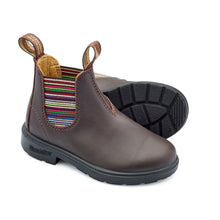 Load image into Gallery viewer, Blundstone 1413 Kids Brown Striped Elastic
